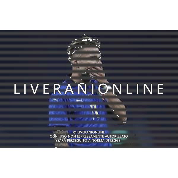 ITALIA - REPUBBLICA CECA gara amichevole prima del campionato Europeo UEFA 2020 - 04/06/2021 - nella foto: Immobile Ciro(Italia) ©Claudio Zamagni/Agenzi Aldo Liverani s.a.s. Immobile Ciro(Italia) during international friendly soccer match before uefa Euro 2020 between Italy and Czech Republic at Renato Dall\'Ara Stadium on June 04 2021 in Bologna photo credit by Claudio Zamagni/Aldo Liverani Photo Agency/AGENZIA ALDO LIVERANI SAS