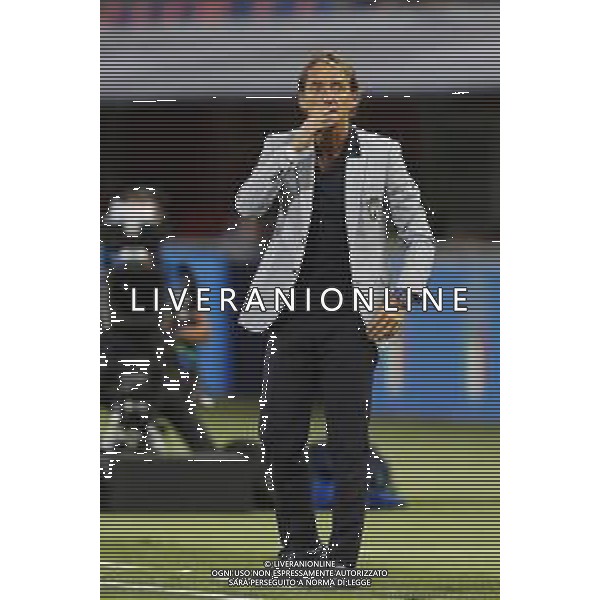 ITALIA - REPUBBLICA CECA gara amichevole prima del campionato Europeo UEFA 2020 - 04/06/2021 - nella foto: Mister Roberto Mancini(Italia) ©Claudio Zamagni/Agenzi Aldo Liverani s.a.s. Mister Roberto Mancini(Italia)during international friendly soccer match before uefa Euro 2020 between Italy and Czech Republic at Renato Dall\'Ara Stadium on June 04 2021 in Bologna photo credit by Claudio Zamagni/Aldo Liverani Photo Agency/AGENZIA ALDO LIVERANI SAS