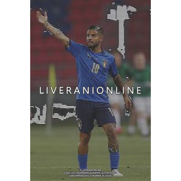 ITALIA - REPUBBLICA CECA gara amichevole prima del campionato Europeo UEFA 2020 - 04/06/2021 - nella foto: Insigne Lorenzo(Italia) ©Claudio Zamagni/Agenzi Aldo Liverani s.a.s. Insigne Lorenzo(Italia) during international friendly soccer match before uefa Euro 2020 between Italy and Czech Republic at Renato Dall\'Ara Stadium on June 04 2021 in Bologna photo credit by Claudio Zamagni/Aldo Liverani Photo Agency/AGENZIA ALDO LIVERANI SAS