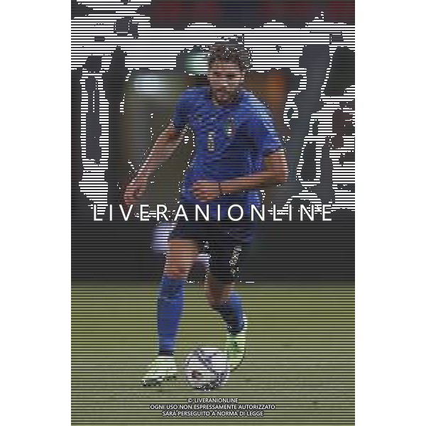 ITALIA - REPUBBLICA CECA gara amichevole prima del campionato Europeo UEFA 2020 - 04/06/2021 - nella foto: Manuel Locatelli(Italia) ©Claudio Zamagni/Agenzi Aldo Liverani s.a.s. Manuel Locatelli(Italia) during international friendly soccer match before uefa Euro 2020 between Italy and Czech Republic at Renato Dall\'Ara Stadium on June 04 2021 in Bologna photo credit by Claudio Zamagni/Aldo Liverani Photo Agency/AGENZIA ALDO LIVERANI SAS