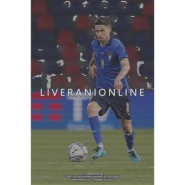 ITALIA - REPUBBLICA CECA gara amichevole prima del campionato Europeo UEFA 2020 - 04/06/2021 - nella foto: Jorginho(Italia) ©Claudio Zamagni/Agenzi Aldo Liverani s.a.s. Jorginho(Italia) during international friendly soccer match before uefa Euro 2020 between Italy and Czech Republic at Renato Dall\'Ara Stadium on June 04 2021 in Bologna photo credit by Claudio Zamagni/Aldo Liverani Photo Agency/AGENZIA ALDO LIVERANI SAS