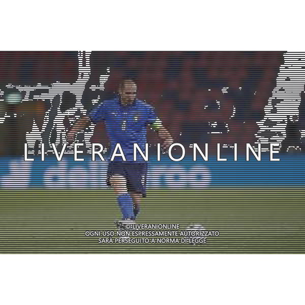 ITALIA - REPUBBLICA CECA gara amichevole prima del campionato Europeo UEFA 2020 - 04/06/2021 - nella foto: Chiellini Giorgio(Italia) ©Claudio Zamagni/Agenzi Aldo Liverani s.a.s. Chiellini Giorgio(Italia) during international friendly soccer match before uefa Euro 2020 between Italy and Czech Republic at Renato Dall\'Ara Stadium on June 04 2021 in Bologna photo credit by Claudio Zamagni/Aldo Liverani Photo Agency/AGENZIA ALDO LIVERANI SAS