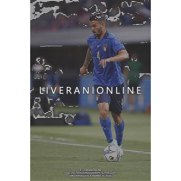 ITALIA - REPUBBLICA CECA gara amichevole prima del campionato Europeo UEFA 2020 - 04/06/2021 - nella foto: Spinazzola Leonardo(Italia) ©Claudio Zamagni/Agenzi Aldo Liverani s.a.s. Spinazzola Leonardo(Italia) during international friendly soccer match before uefa Euro 2020 between Italy and Czech Republic at Renato Dall\'Ara Stadium on June 04 2021 in Bologna photo credit by Claudio Zamagni/Aldo Liverani Photo Agency/AGENZIA ALDO LIVERANI SAS