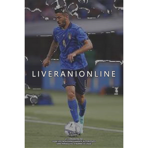 ITALIA - REPUBBLICA CECA gara amichevole prima del campionato Europeo UEFA 2020 - 04/06/2021 - nella foto: Spinazzola Leonardo(Italia) ©Claudio Zamagni/Agenzi Aldo Liverani s.a.s. Spinazzola Leonardo(Italia) during international friendly soccer match before uefa Euro 2020 between Italy and Czech Republic at Renato Dall\'Ara Stadium on June 04 2021 in Bologna photo credit by Claudio Zamagni/Aldo Liverani Photo Agency/AGENZIA ALDO LIVERANI SAS