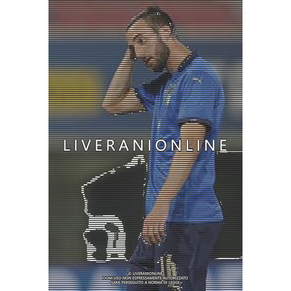 ITALIA - REPUBBLICA CECA gara amichevole prima del campionato Europeo UEFA 2020 - 04/06/2021 - nella foto: Cristante Bryan(Italia) ©Claudio Zamagni/Agenzi Aldo Liverani s.a.s. Cristante Bryan(Italia) during international friendly soccer match before uefa Euro 2020 between Italy and Czech Republic at Renato Dall\'Ara Stadium on June 04 2021 in Bologna photo credit by Claudio Zamagni/Aldo Liverani Photo Agency/AGENZIA ALDO LIVERANI SAS