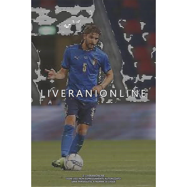 ITALIA - REPUBBLICA CECA gara amichevole prima del campionato Europeo UEFA 2020 - 04/06/2021 - nella foto: Manuel Locatelli(Italia) ©Claudio Zamagni/Agenzi Aldo Liverani s.a.s. Manuel Locatelli(Italia) during international friendly soccer match before uefa Euro 2020 between Italy and Czech Republic at Renato Dall\'Ara Stadium on June 04 2021 in Bologna photo credit by Claudio Zamagni/Aldo Liverani Photo Agency/AGENZIA ALDO LIVERANI SAS