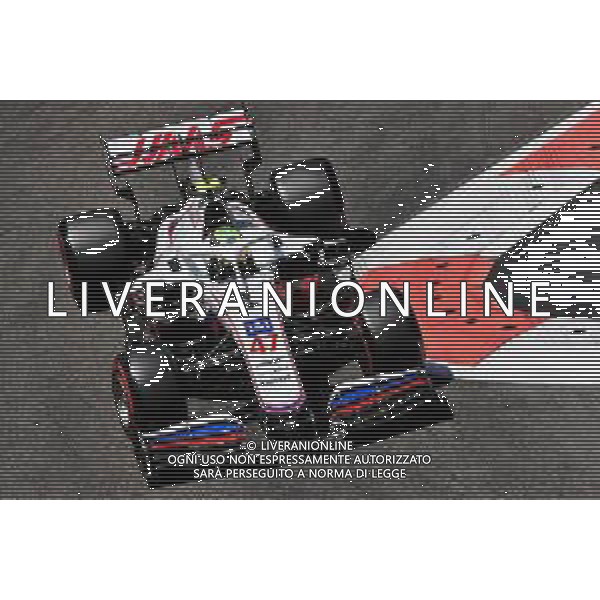 Mick Schumacher (GER) Haas VF-21. 05.06.2021. Formula 1 World Championship, Rd 6, Azerbaijan Grand Prix, Baku Street Circuit, Azerbaijan, Qualifying Day. - www.xpbimages.com, EMail: requests@xpbimages.com © Copyright: Batchelor / XPB Images/AGENZIA ALDO LIVERANI SAS - ITALY ONLY EDITORIAL USE ONLY