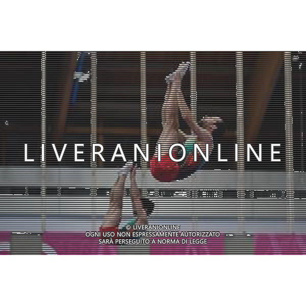 Marinil/LMedia - Trampoline World Cup Synchro Men - Gymnastics 05 June 2021 - Centro Sportivo San Filippo di Brescia, brescia, Italy Photo showing: Abreu - Ferreira POR @Marinil/LMedia/AGENZIA ALDO LIVERANI SAS