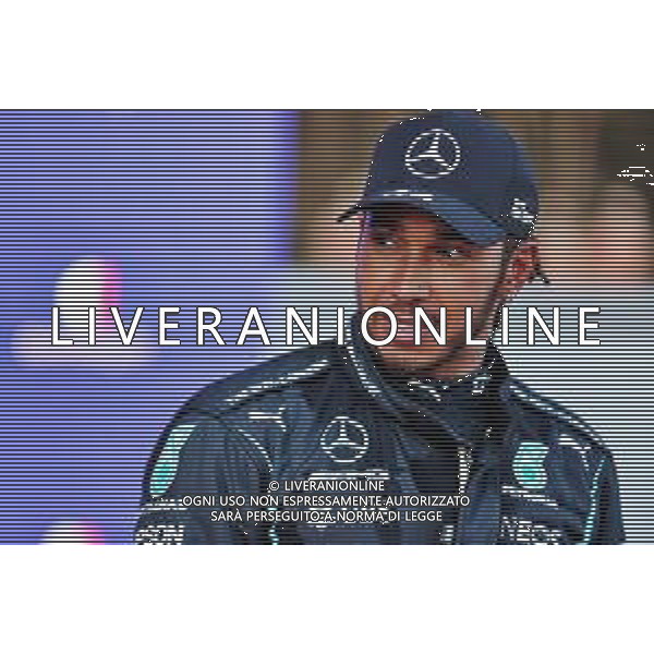Lewis Hamilton (GBR) Mercedes AMG F1 in qualifying parc ferme. 05.06.2021. Formula 1 World Championship, Rd 6, Azerbaijan Grand Prix, Baku Street Circuit, Azerbaijan, Qualifying Day. - www.xpbimages.com, EMail: requests@xpbimages.com © Copyright: Batchelor / XPB Images/AGENZIA ALDO LIVERANI SAS - ITALY ONLY EDITORIAL USE ONLY