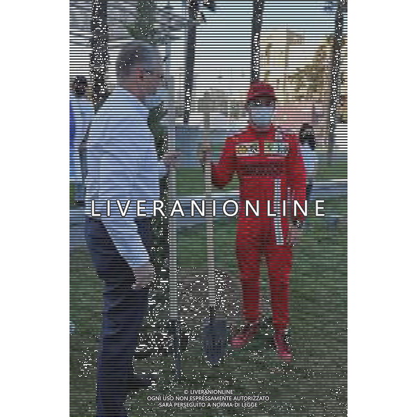 (L to R): Arif Rahimov (AZE) Executive Director of Baku City Circuit with Arif Rahimov (AZE) Executive Director of Baku City Circuit at a tree planting ceremony for the Grand Prix Think Green Initiative. 05.06.2021. Formula 1 World Championship, Rd 6, Azerbaijan Grand Prix, Baku Street Circuit, Azerbaijan, Qualifying Day. - www.xpbimages.com, EMail: requests@xpbimages.com © Copyright: Batchelor / XPB Images/AGENZIA ALDO LIVERANI SAS - ITALY ONLY EDITORIAL USE ONLY