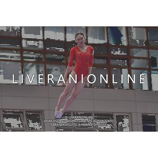 Marinil/LMedia - Trampoline World Cup individual - Gymnastics 05 June 2021 - Centro Sportivo San Filippo di Brescia, brescia, Italy Photo showing: Anna KORNETSKATA RUS @Marinil/LMedia AG ALDO LIVERANI SAS