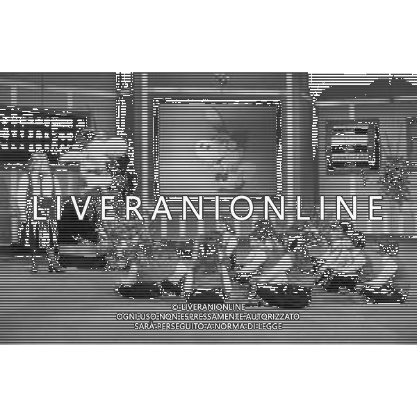 RETROSPETTIVA MIKE BONGIORNO CONDUTTORE TELEVISIVO NELLA TRASMISSIONE TELEVISIVA \'SCOMMETTIAMO\' GIOCO A QUIZ NEL 1978 Nella foto il cavallino Michele ©Archivio Giovanni Liverani/AGENZIA ALDO LIVERANI SAS