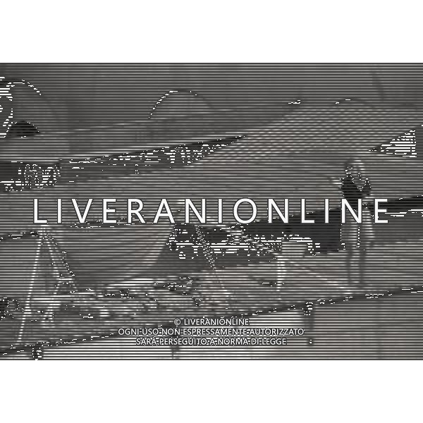 1981 MILANO CARCERE DI SAN VITTORE NELLA FOTO LE DETENUTE IN PROTESTA AL CARCERE DI SAN VITTORE NEL MESE DI AGOSTO AG ALDO LIVERANI SAS