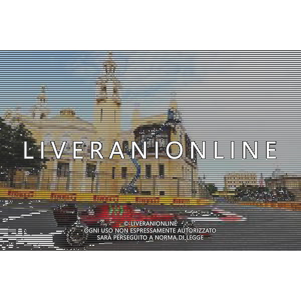 Charles Leclerc (MON) Ferrari SF-21. 06.06.2021. Formula 1 World Championship, Rd 6, Azerbaijan Grand Prix, Baku Street Circuit, Azerbaijan, Race Day. - www.xpbimages.com, EMail: requests@xpbimages.com © Copyright: Moy / XPB Images/AGENZIA ALDO LIVERANI SAS - ITALY ONLY EDITORIAL USE ONLY