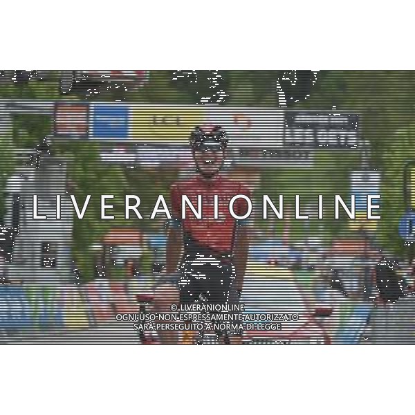 06-06-2021 Criterium Du Dauphine Libere; Tappa 08 La Lechere Les Bains - Les Gets; 2021, Bahrain - Victorious; Padun, Mark; Les Gets; ©SIROTTI / AGENZIA ALDO LIVERANI SAS