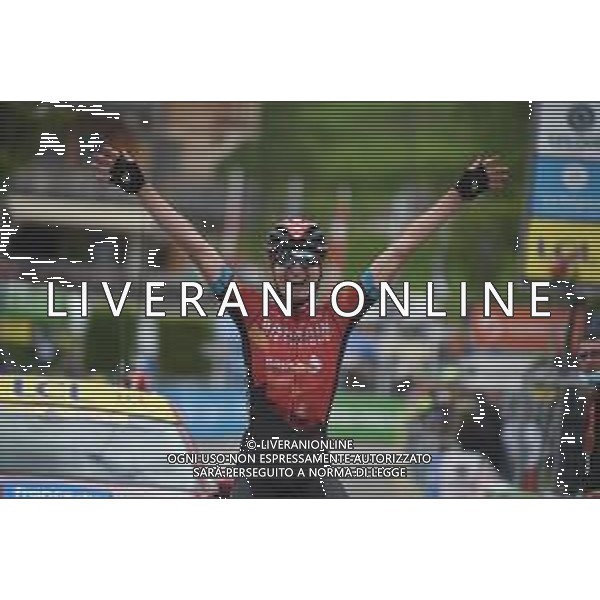06-06-2021 Criterium Du Dauphine Libere; Tappa 08 La Lechere Les Bains - Les Gets; 2021, Bahrain - Victorious; Padun, Mark; Les Gets; ©SIROTTI / AGENZIA ALDO LIVERANI SAS