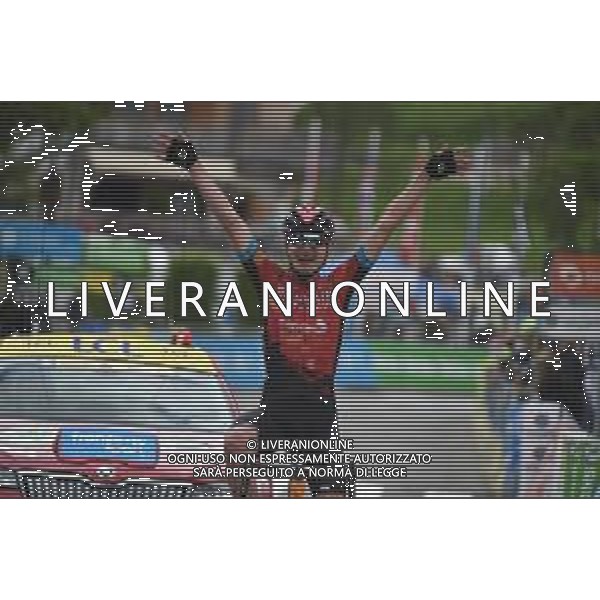 06-06-2021 Criterium Du Dauphine Libere; Tappa 08 La Lechere Les Bains - Les Gets; 2021, Bahrain - Victorious; Padun, Mark; Les Gets; ©SIROTTI / AGENZIA ALDO LIVERANI SAS
