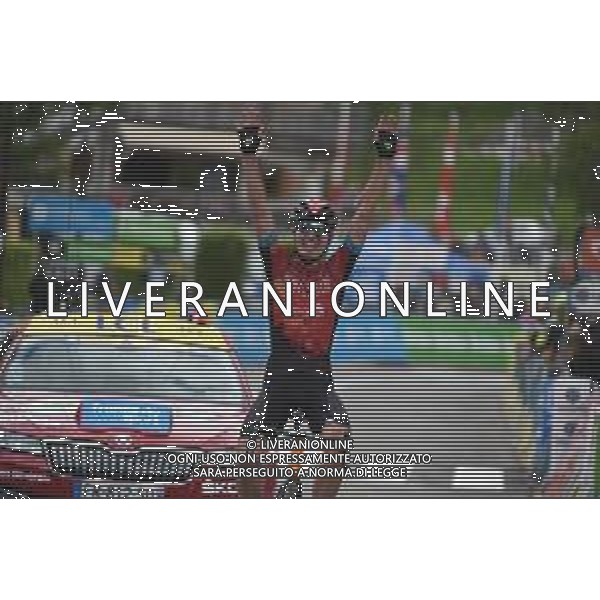 06-06-2021 Criterium Du Dauphine Libere; Tappa 08 La Lechere Les Bains - Les Gets; 2021, Bahrain - Victorious; Padun, Mark; Les Gets; ©SIROTTI / AGENZIA ALDO LIVERANI SAS