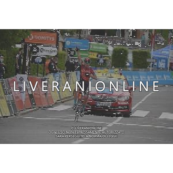 06-06-2021 Criterium Du Dauphine Libere; Tappa 08 La Lechere Les Bains - Les Gets; 2021, Bahrain - Victorious; Padun, Mark; Les Gets; ©SIROTTI / AGENZIA ALDO LIVERANI SAS
