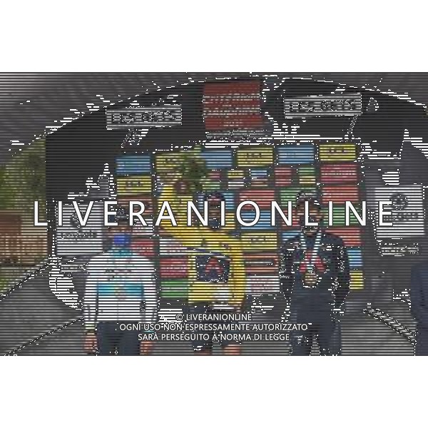 06-06-2021 Criterium Du Dauphine Libere; Tappa 08 La Lechere Les Bains - Les Gets; 2021, Ineos Grenadiers; 2021, Astana - Premier Tech; Porte, Richie; Lutsenko, Alexey; Geraint, Thomas; Les Gets; ©SIROTTI / AGENZIA ALDO LIVERANI SAS