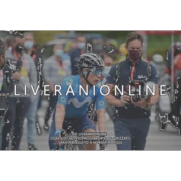 06-06-2021 Criterium Du Dauphine Libere; Tappa 08 La Lechere Les Bains - Les Gets; 2021, Movistar; Lopez Moreno, Miguel Angel; Les Gets; ©SIROTTI / AGENZIA ALDO LIVERANI SAS