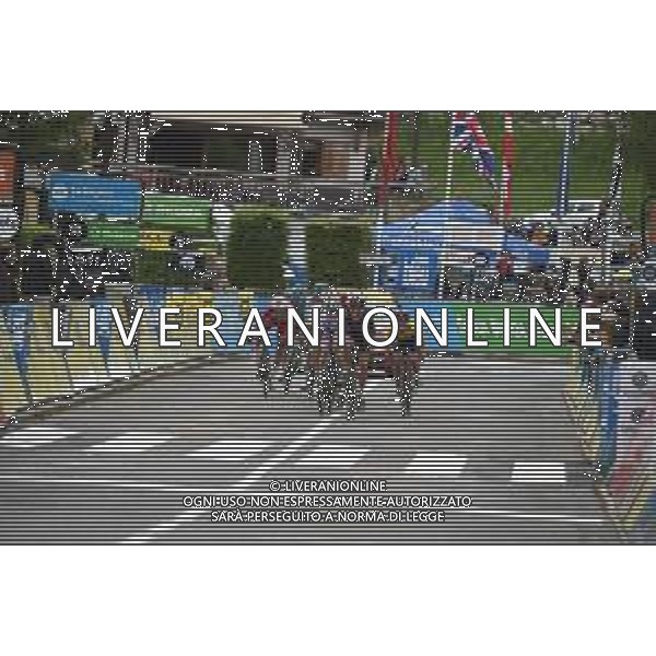 06-06-2021 Criterium Du Dauphine Libere; Tappa 08 La Lechere Les Bains - Les Gets; 2021, Ineos Grenadiers; 2021, Groupama - Fdj; Geraint, Thomas; Gaudu, David; Porte, Richie; Les Gets; ©SIROTTI / AGENZIA ALDO LIVERANI SAS