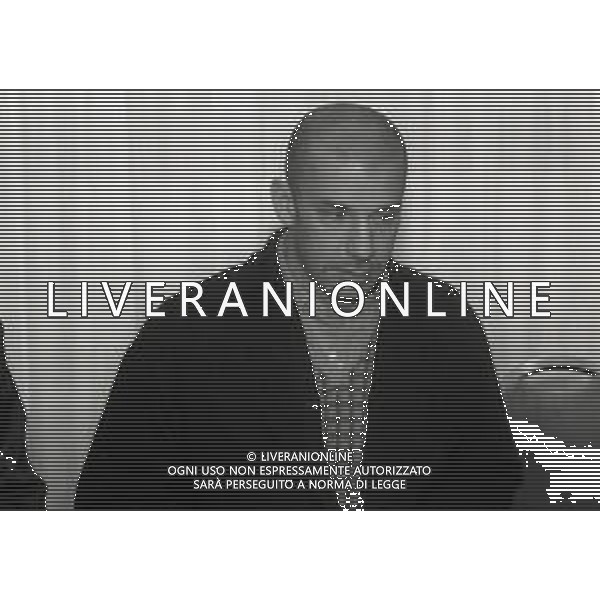 1996 MILANO HOTEL MICHELANGELO DIRETTIVO AIC ASSOCIAZIONE ITALIANA CALCIATORI NELLA FOTO GIANLUCA VIALLI AG ALDO LIVERANI SAS