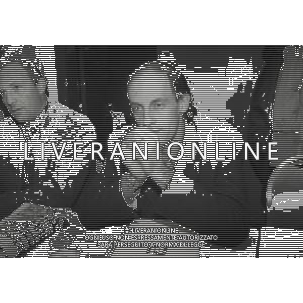 1996 MILANO HOTEL MICHELANGELO DIRETTIVO AIC ASSOCIAZIONE ITALIANA CALCIATORI NELLA FOTO DOMENICO DI CARLO AG ALDO LIVERANI SAS