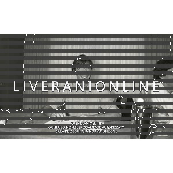 1997 MILANO HOTEL MICHELANGELO DIRETTIVO AIC ASSOCIAZIONE ITALIANA CALCIATORI NELLA FOTO WALTER ZENGA E DEMETRIO ALBERTINI AG ALDO LIVERANI SAS