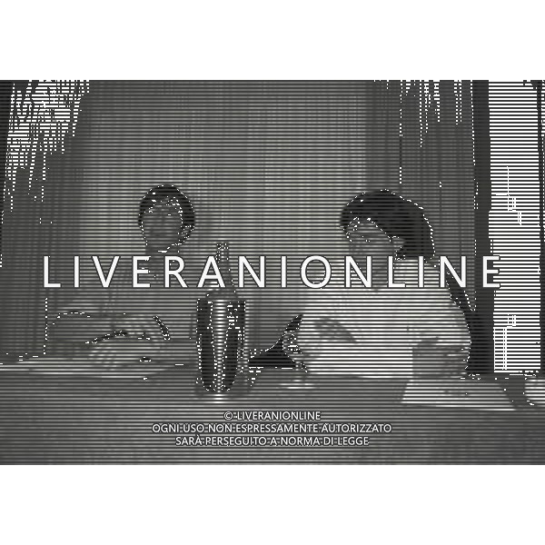 1997 MILANO HOTEL MICHELANGELO DIRETTIVO AIC ASSOCIAZIONE ITALIANA CALCIATORI NELLA FOTO WALTER ZENGA E DEMETRIO ALBERTINI AG ALDO LIVERANI SAS