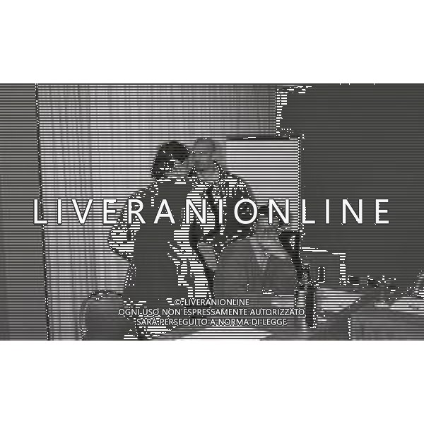 1997 MILANO HOTEL MICHELANGELO DIRETTIVO AIC ASSOCIAZIONE ITALIANA CALCIATORI NELLA FOTO GIANLUCA VIALLI AG ALDO LIVERANI SAS