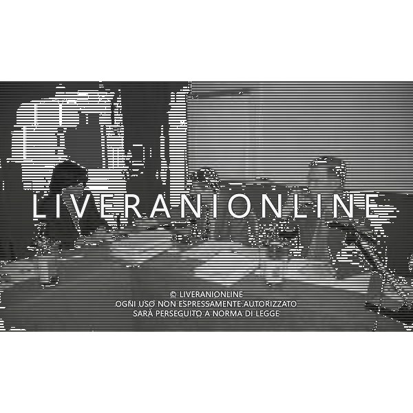 24-02-1997 MILANO HOTEL MICHELANGELO DIRETTIVO AIC ASSOCIAZIONE ITALIANA CALCIATORI NELLA FOTO DEMETRIO ALBERTINI-SILVANO MAIOLI E SERGIO CAMPANA AG ALDO LIVERANI SAS 
