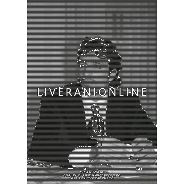 24-02-1997 MILANO HOTEL MICHELANGELO DIRETTIVO AIC ASSOCIAZIONE ITALIANA CALCIATORI NELLA FOTO FABIO PECCHIA AG ALDO LIVERANI SAS 