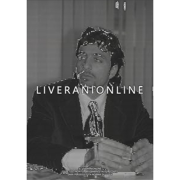 24-02-1997 MILANO HOTEL MICHELANGELO DIRETTIVO AIC ASSOCIAZIONE ITALIANA CALCIATORI NELLA FOTO FABIO PECCHIA AG ALDO LIVERANI SAS 