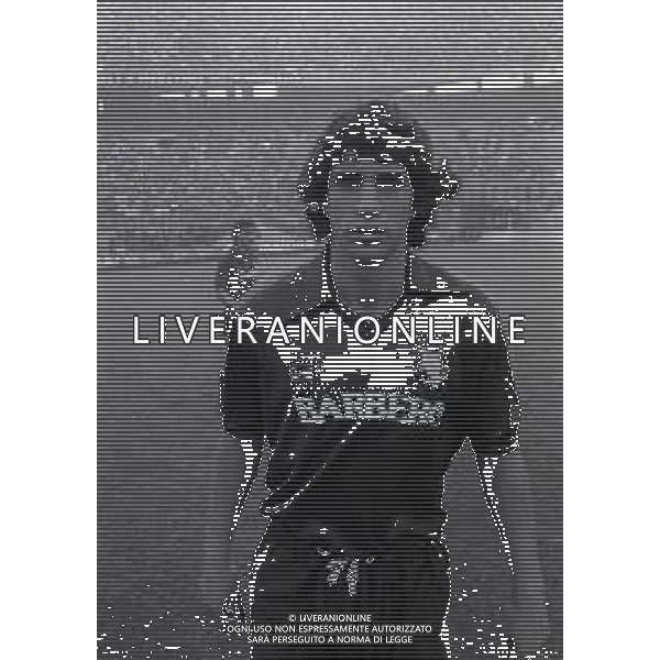 RETROSPETTIVA GIOVANNI FRANCINI CALCIATORE NELLA FOTO GIOVANNI FRANCINI CON LA MAGLIA DEL TORINO CALCIO NELL\'ANNO 1981-1982 AG ALDO LIVERANI SAS