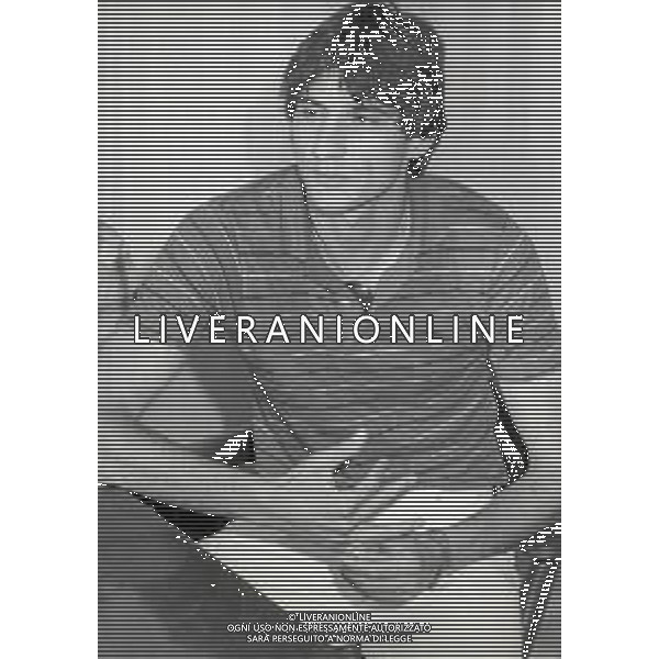 RETROSPETTIVA IVICA SURJAK CALCIATORE NELLA FOTO IVICA SURJAK PRESENTAZIONE A UDINE NELL\'ANNO 1982 AG ALDO LIVERANI SAS