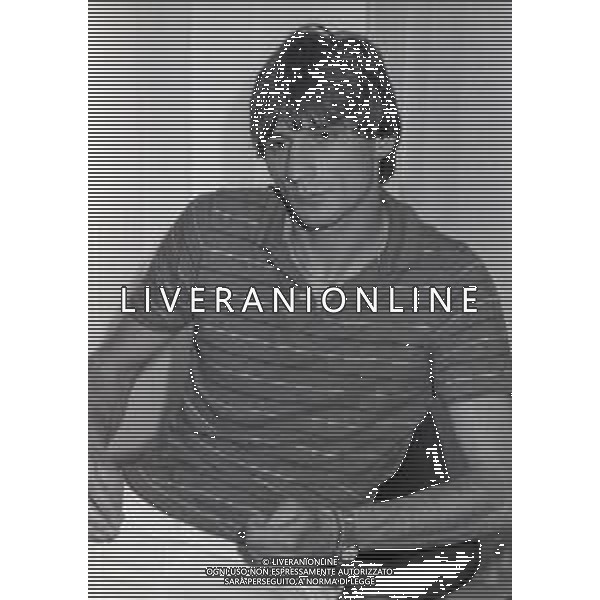 RETROSPETTIVA IVICA SURJAK CALCIATORE NELLA FOTO IVICA SURJAK PRESENTAZIONE A UDINE NELL\'ANNO 1982 AG ALDO LIVERANI SAS
