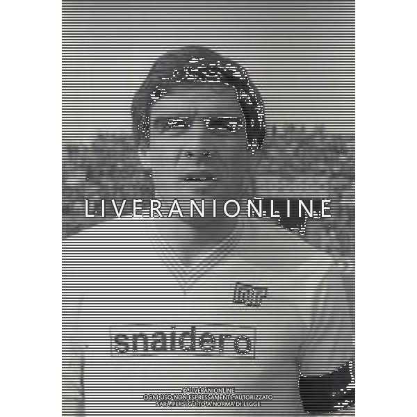 RETROSPETTIVA CLAUDIO VINAZZANI CALCIATORE NELLA FOTO CLAUDIO VINAZZANI DEL NAPOLI CALCIO AG ALDO LIVERANI SAS