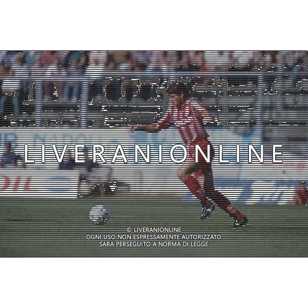 Gustavo Dezotti calciatote della Cremonese nel 1993 ph archivio Agenzia Aldo Liverani Sas retrospettiva