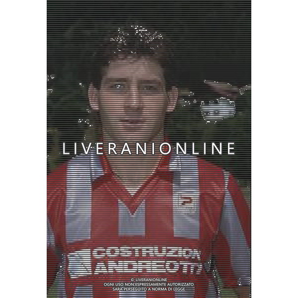 Gustavo Dezotti calciatote della Cremonese nel 1991/1992 ph archivio Agenzia Aldo Liverani Sas retrospettiva