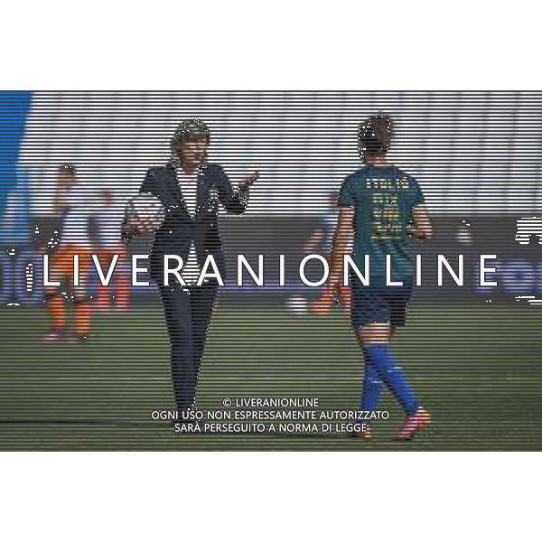 Griffonit/LMedia - Friendly match 2021 - Italy Women vs Netherlands - friendly football match 10 June 2021 - Paolo Mazza stadium, ferrara, Italy Photo showing: Milena Bertolini (Head coach of Italy) @Griffonit/LMedia/AGENZIA ALDO LIVERANI SAS
