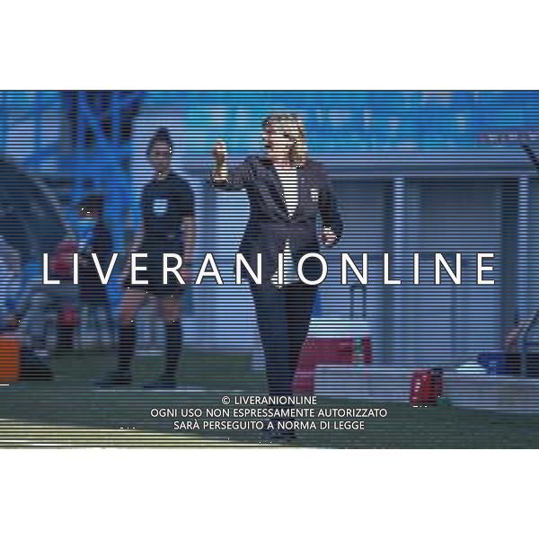 Griffonit/LMedia - Friendly match 2021 - Italy Women vs Netherlands - friendly football match 10 June 2021 - Paolo Mazza stadium, ferrara, Italy Photo showing: Milena Bertolini (Head coach of Italy) gestures @Griffonit/LMedia/AGENZIA ALDO LIVERANI SAS