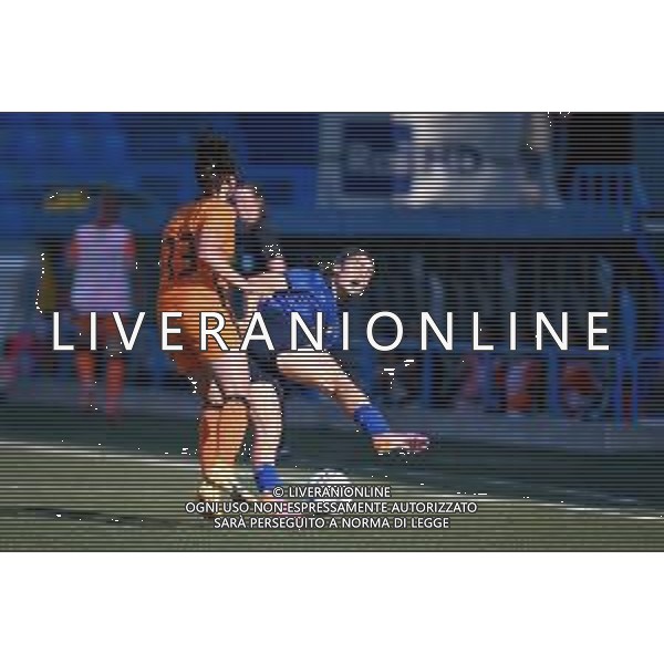 Griffonit/LMedia - Friendly match 2021 - Italy Women vs Netherlands - friendly football match 10 June 2021 - Paolo Mazza stadium, ferrara, Italy Photo showing: Foul of Renate Jansen (Twente) of Netherlands on Angelica Soffia (Roma) of Italy @Griffonit/LMedia/AGENZIA ALDO LIVERANI SAS