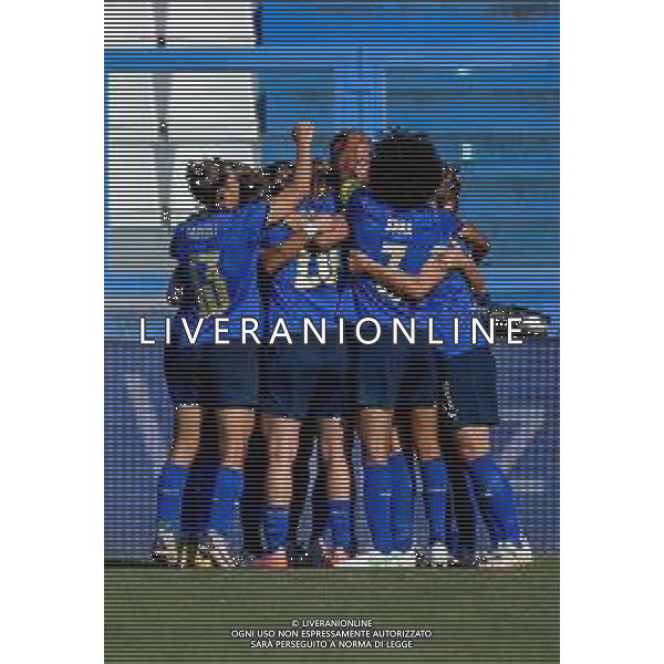 Griffonit/LMedia - Friendly match 2021 - Italy Women vs Netherlands - friendly football match 10 June 2021 - Paolo Mazza stadium, ferrara, Italy Photo showing: Cristiana Girelli (Juventus) of Italy celebrates after scoring a goal on penalty 1-0 @Griffonit/LMedia/AGENZIA ALDO LIVERANI SAS