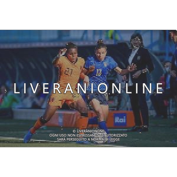 Griffonit/LMedia - Friendly match 2021 - Italy Women vs Netherlands - friendly football match 10 June 2021 - Paolo Mazza stadium, ferrara, Italy Photo showing: Lineth Beerensteyn (Bayern Munich) of Netherlands in action against Lisa Boattin (Juventus) of Italy @Griffonit/LMedia/AGENZIA ALDO LIVERANI SAS
