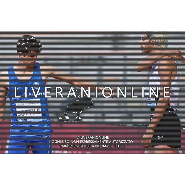 Guglielmii/LMedia - Wanda Diamond League 2021 - Golden Gala Pietro Mennea - Athletics Internationals 10 June 2021 - Asics Firenze Marathon Stadium, florence, Italy Photo showing: Stefano Sottile (ITA) Men\'s High Jump and Gianmarco Tamberi (ITA) Men\'s High Jump @Guglielmii/LMedia/AGENZIA ALDO LIVERANI SAS