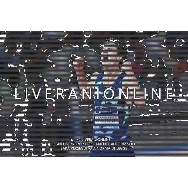 Guglielmii/LMedia - Wanda Diamond League 2021 - Golden Gala Pietro Mennea - Athletics Internationals 10 June 2021 - Asics Firenze Marathon Stadium, florence, Italy Photo showing: Jakob Ingebrigtsen (NOR) Men\'s 5000m celebrates the victory @Guglielmii/LMedia/AGENZIA ALDO LIVERANI SAS