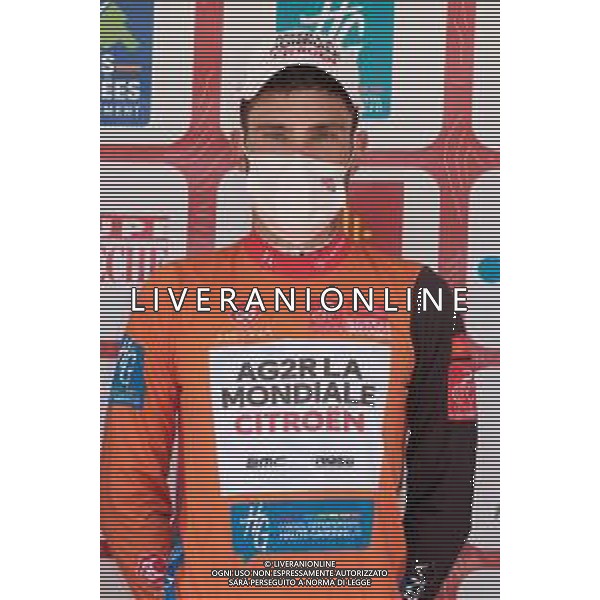 11-06-2021 La Route D\'occitanie; Tappa 02 Villefranche De Rouergue - Auch; 2021, Ag2r - Citroen; Vendrame, Andrea; Auch; ©SIROTTI/AGENZIA ALDO LIVERANI SAS