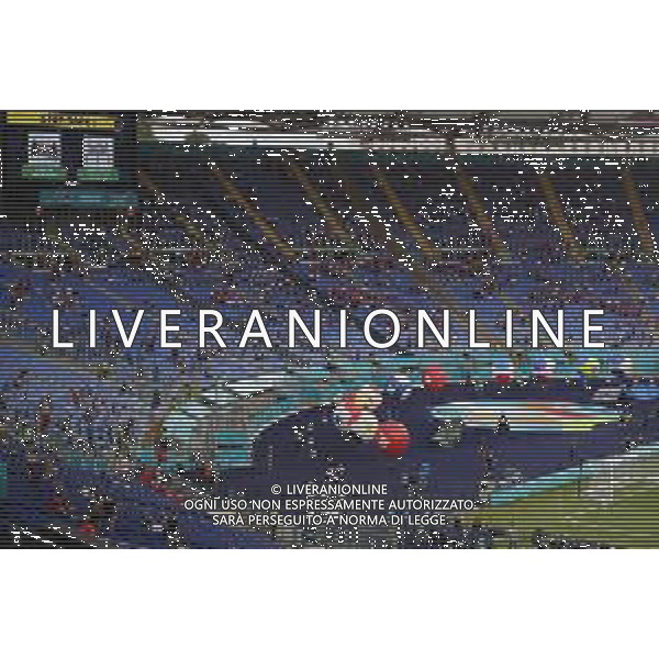 Campionato Europeo UEFA EURO 2020 gara d\'apertura TURCHIA vs ITALIA - 04/06/2021 - nella foto: la curva nord ©Claudio Zamagni/Agenzia Aldo Liverani s.a.s. during European UEFA Championship - UEFA Euro 2020 soccer match between Turkey and Italy at Olympic Stadium in Rome on June 11 2021 photo credit by Claudio Zamagni/Aldo Liverani Photo Agency/AGENZIA ALDO LIVERANI SAS