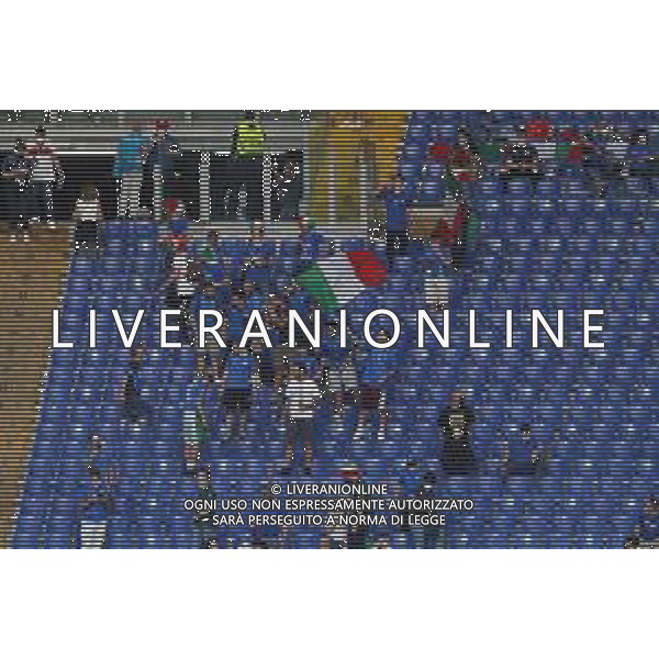 Campionato Europeo UEFA EURO 2020 gara d\'apertura TURCHIA vs ITALIA - 04/06/2021 - nella foto: tifosi italia ©Claudio Zamagni/Agenzia Aldo Liverani s.a.s. during European UEFA Championship - UEFA Euro 2020 soccer match between Turkey and Italy at Olympic Stadium in Rome on June 11 2021 photo credit by Claudio Zamagni/Aldo Liverani Photo Agency/AGENZIA ALDO LIVERANI SAS